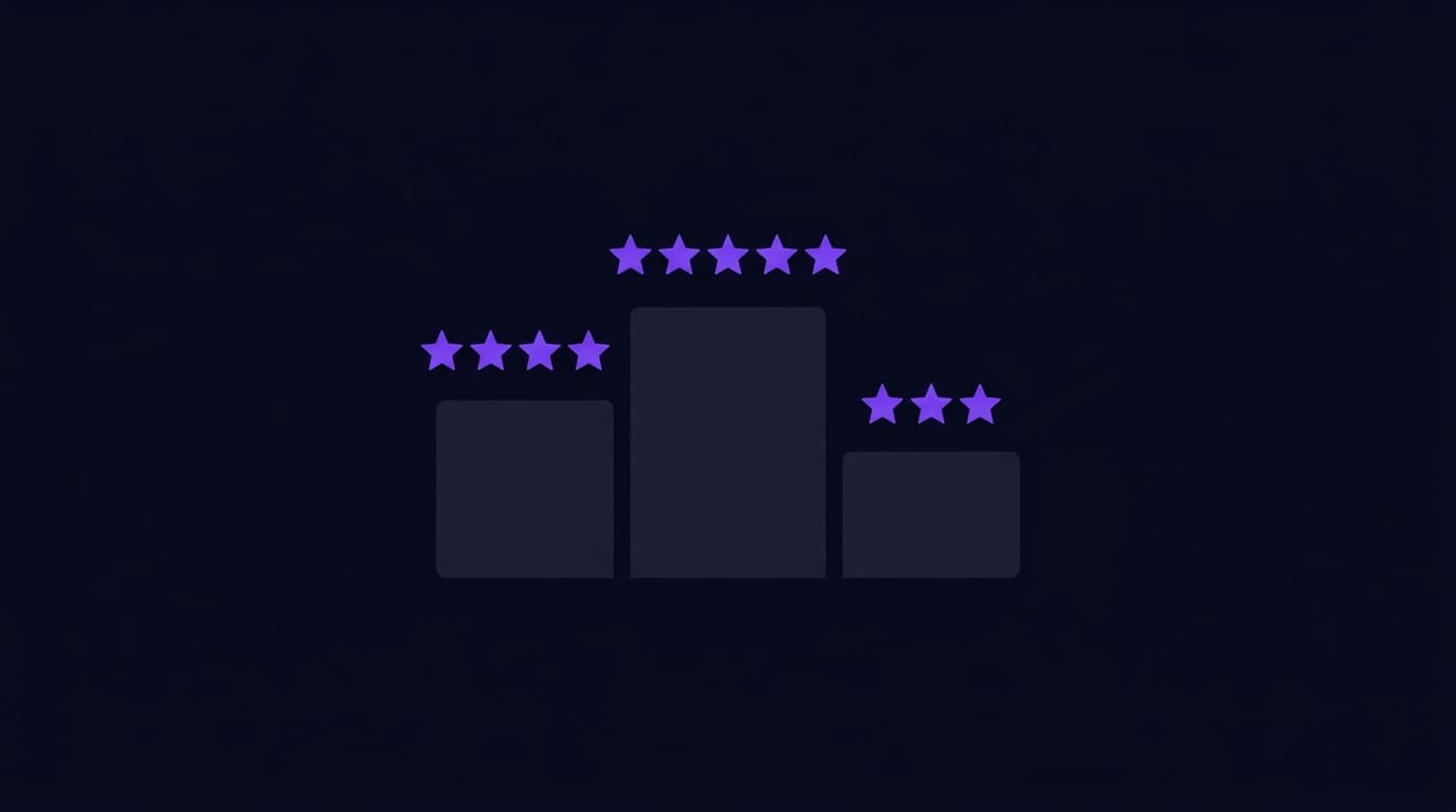 Comparison of domain registrar features and pricing on a screen