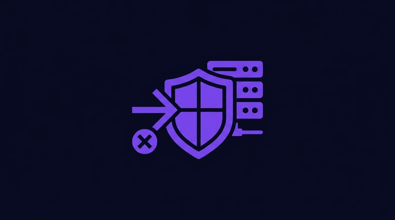 Shield blocking malicious domain request at DNS level before connection is made