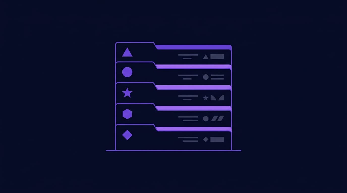 Freelancer organizing client domain names on a laptop dashboard