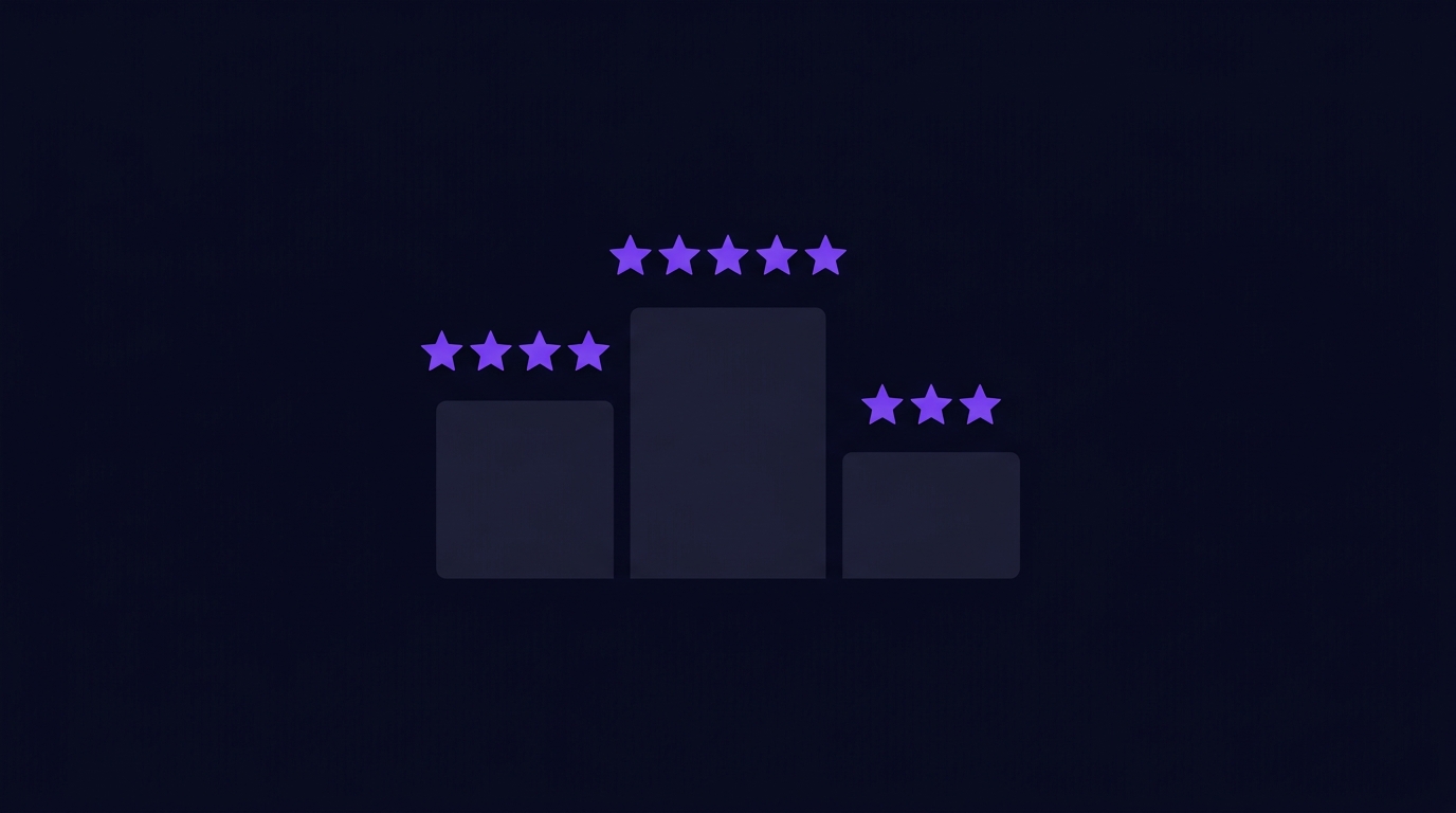 Comparison of domain registrar features and pricing on a screen